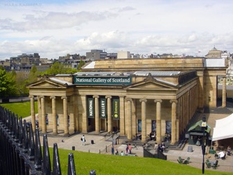 Old Town, National Gallery och Water of Leith