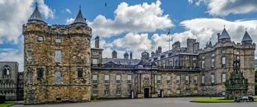 Royal Mile och Holyrood Palace