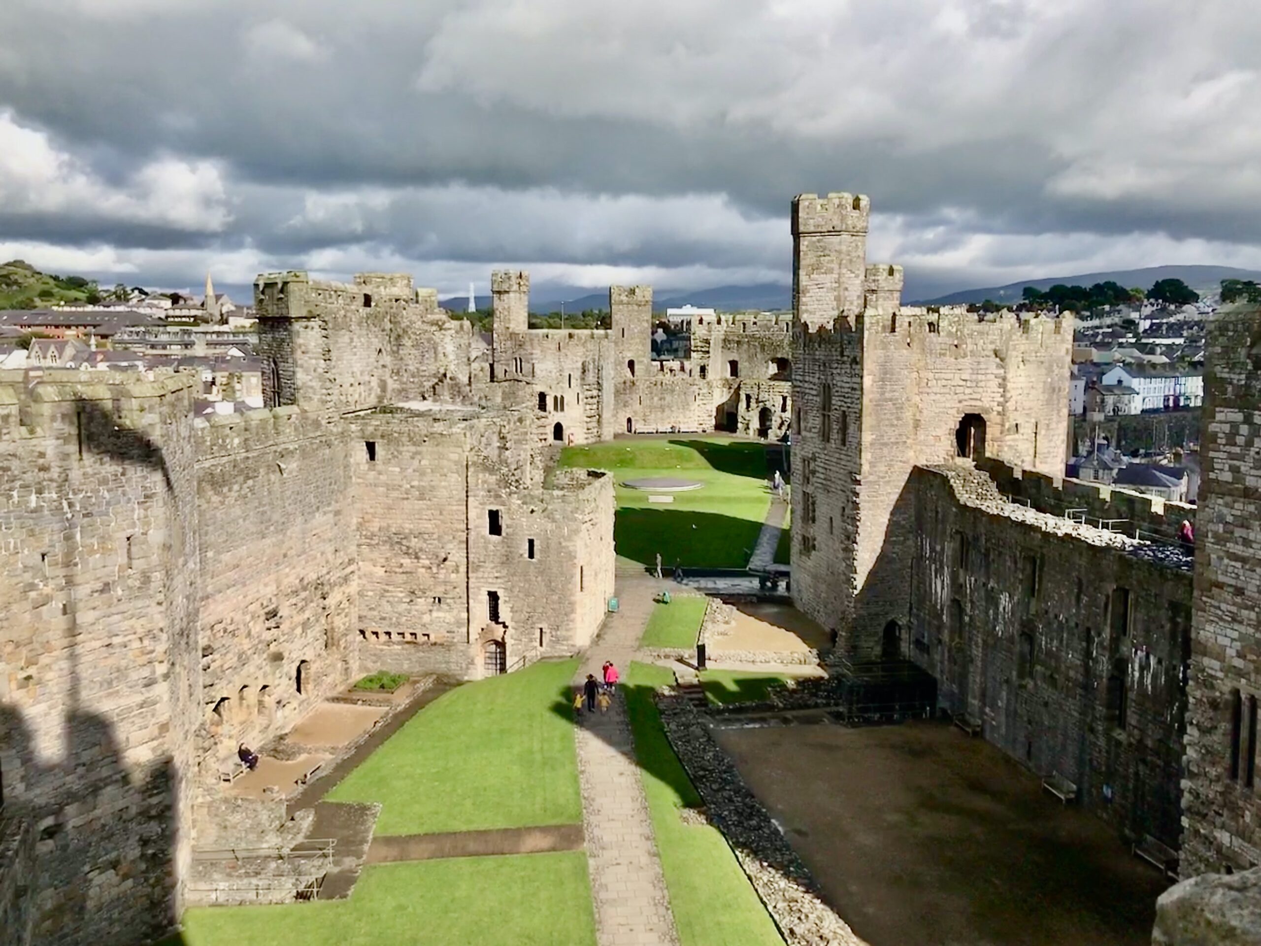 Norra Wales, borgar, berg och hav på den keltiska kusten